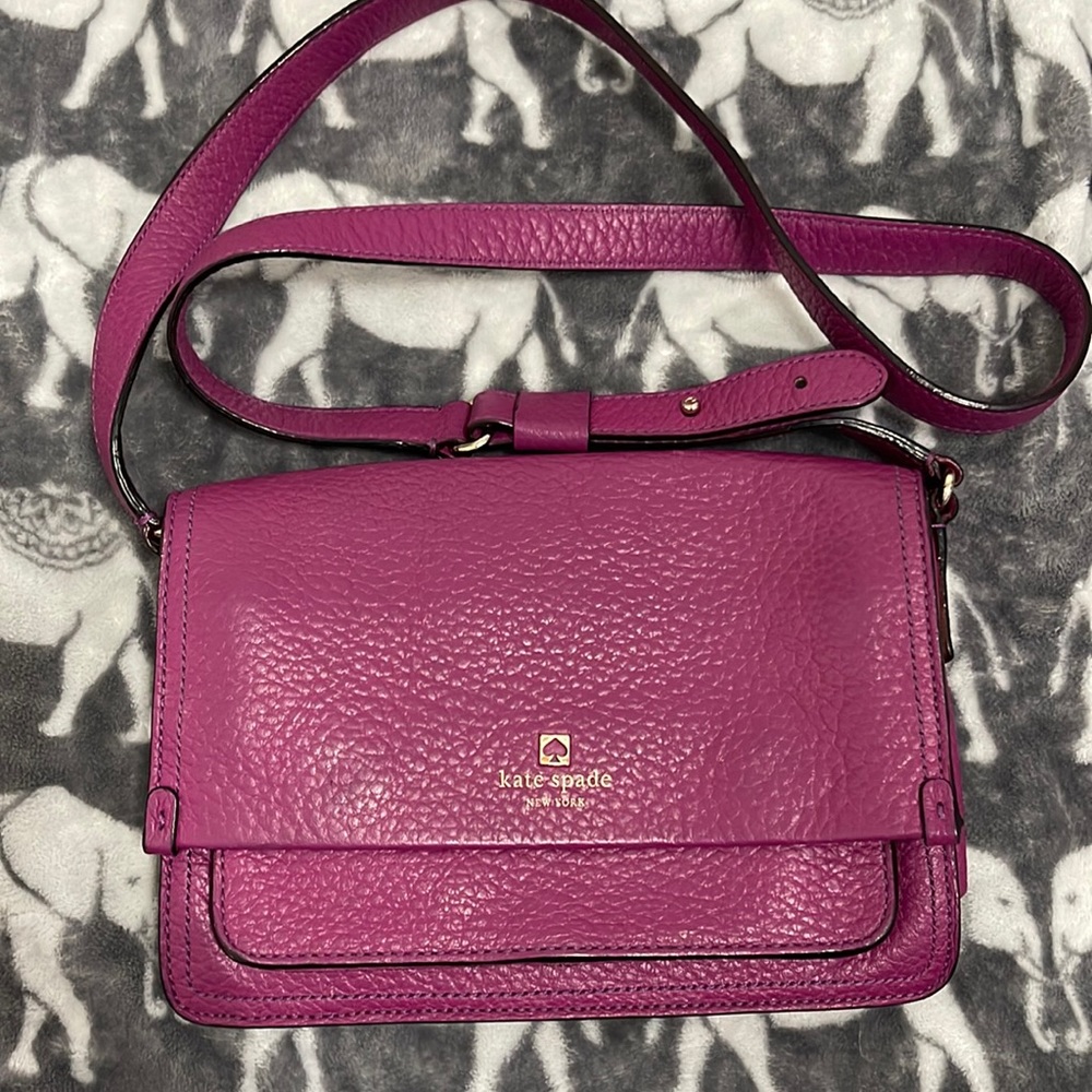 Purple Kate Spade Shoulder Bag